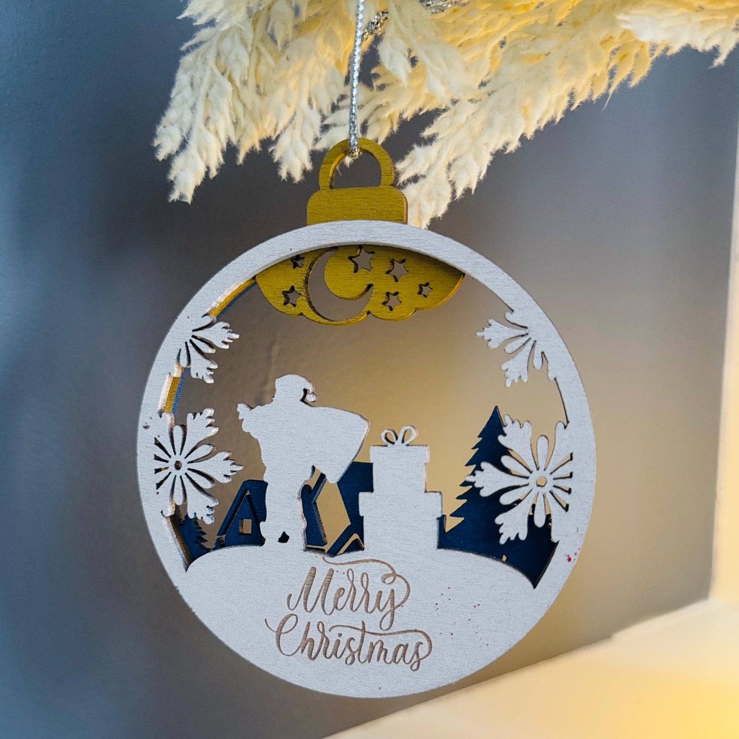 Santa Christmas ornament