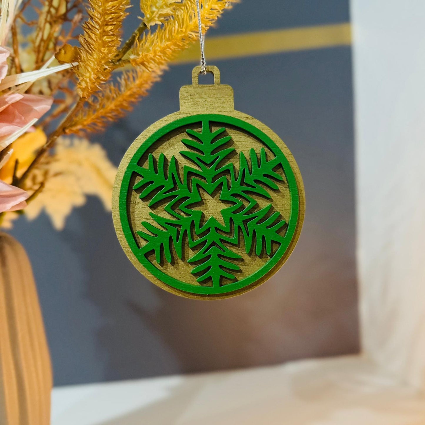 Snow Flake Christmas ornament
