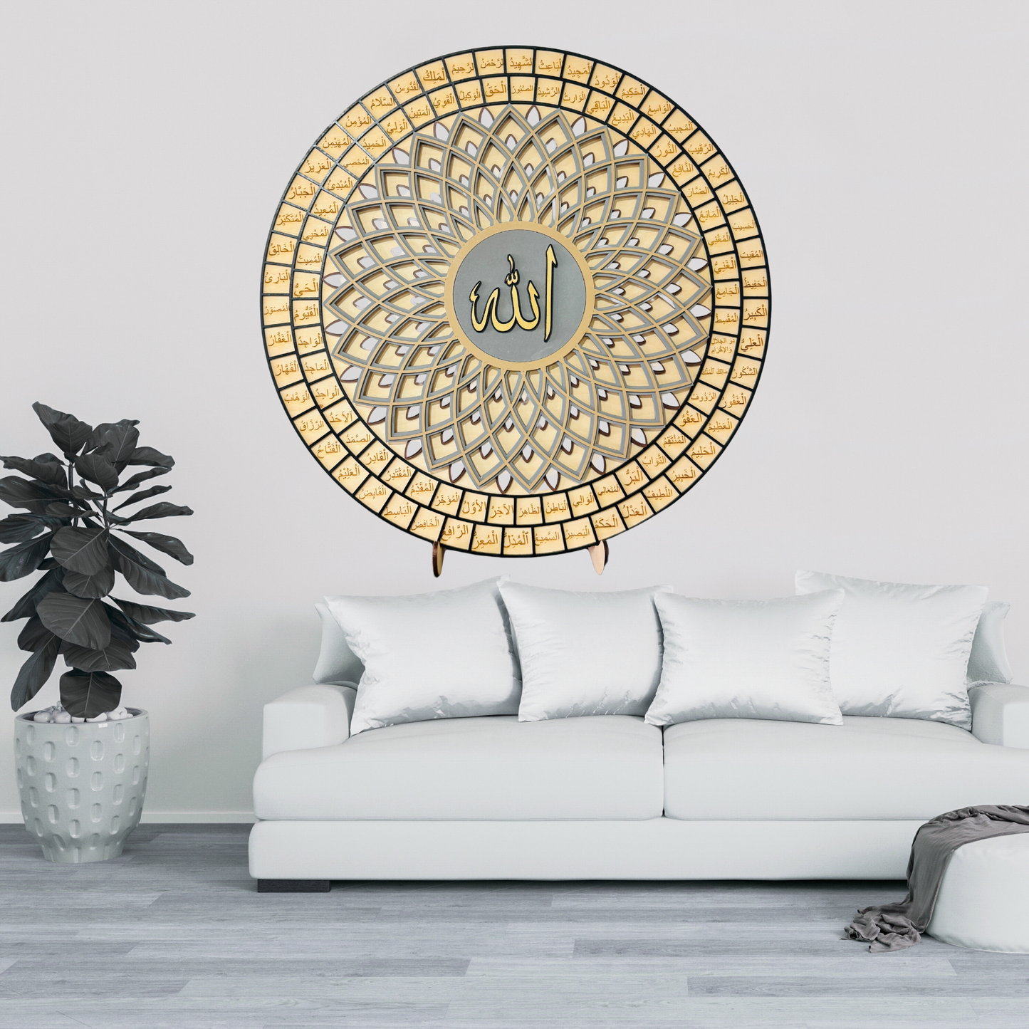 Spiritual Round Multilayer Mandala Wall Art