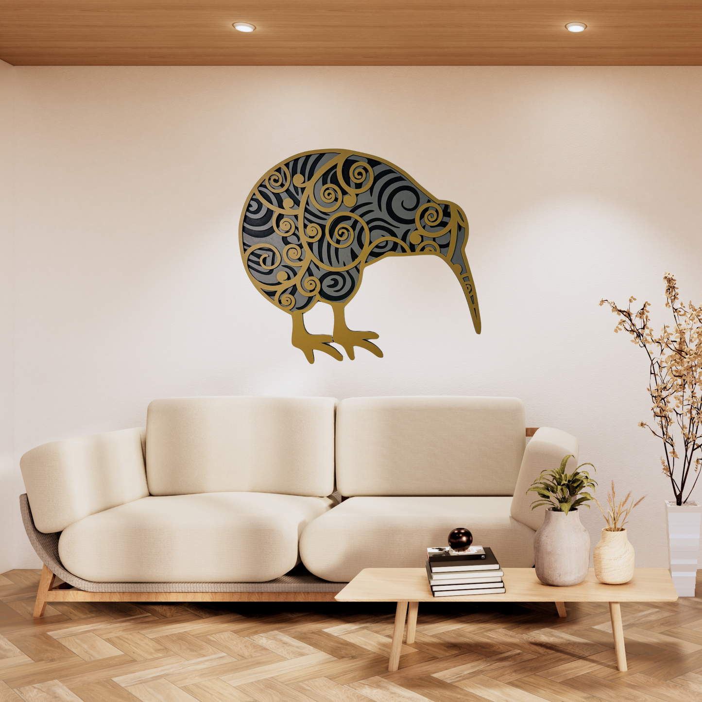 Kiwi Bird Mandala