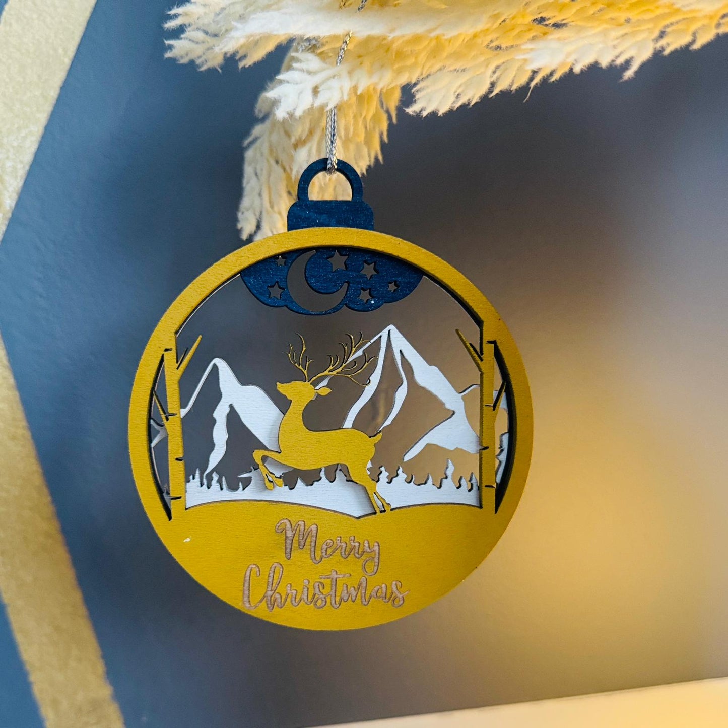 Reindeer Christmas ornament