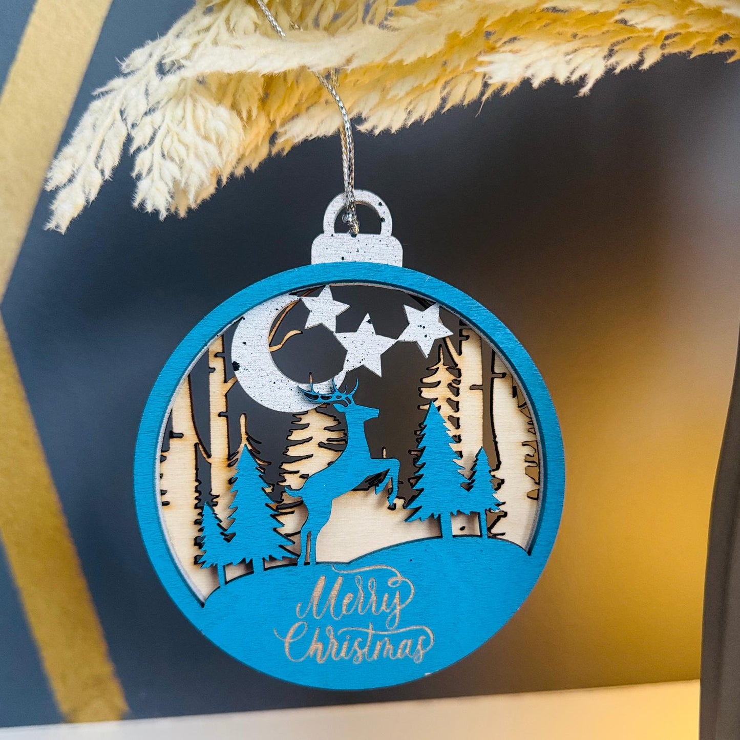 Deer Christmas ornament