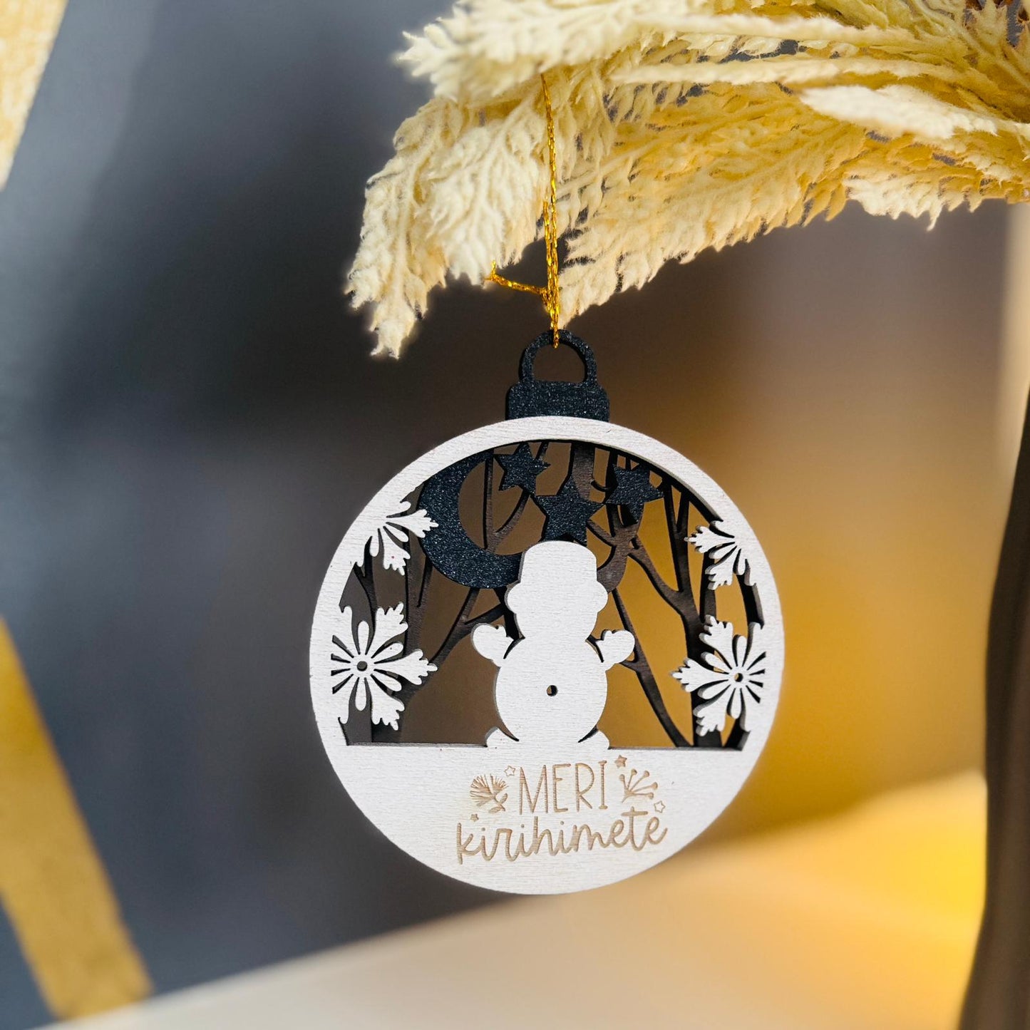 Snow man Christmas Ornament