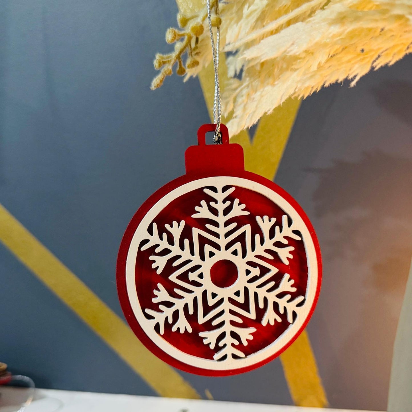 Snow Flake Christmas ornament
