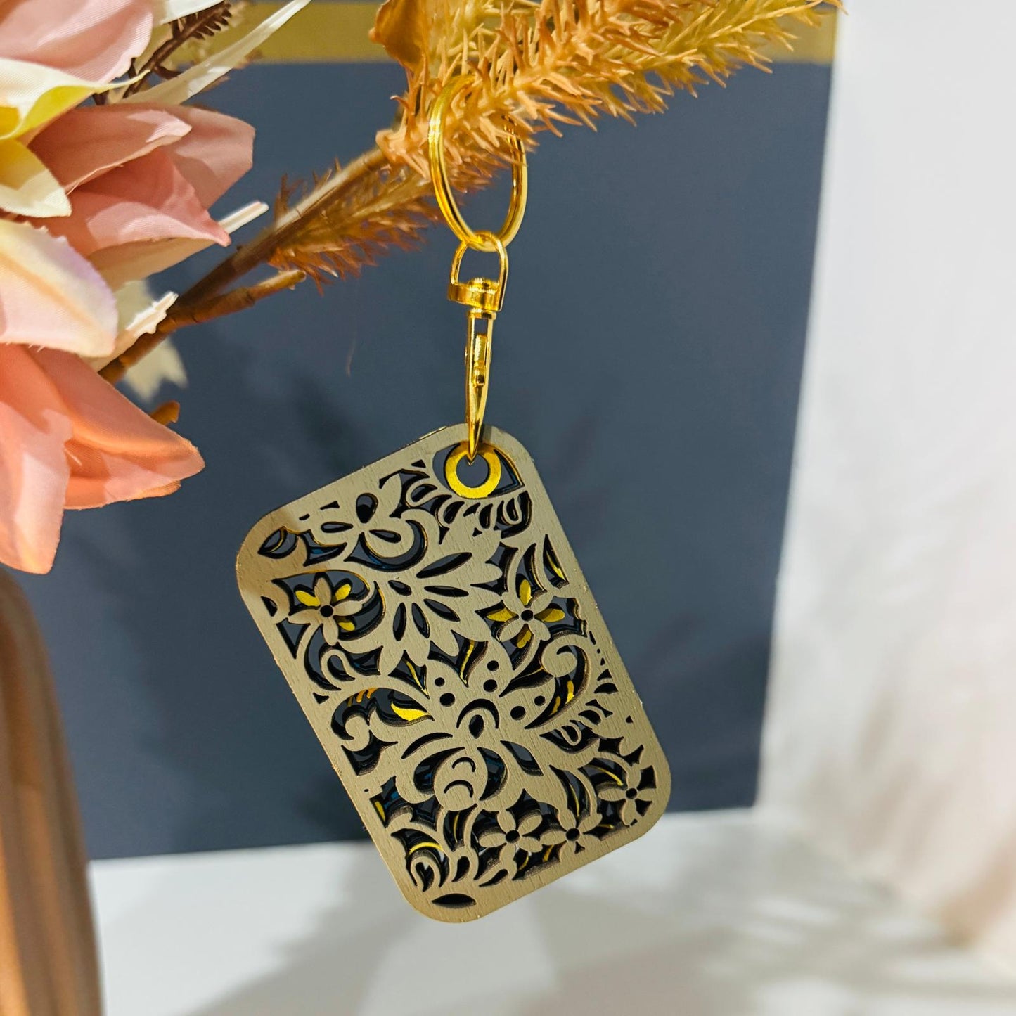 Mandala inspire keychain
