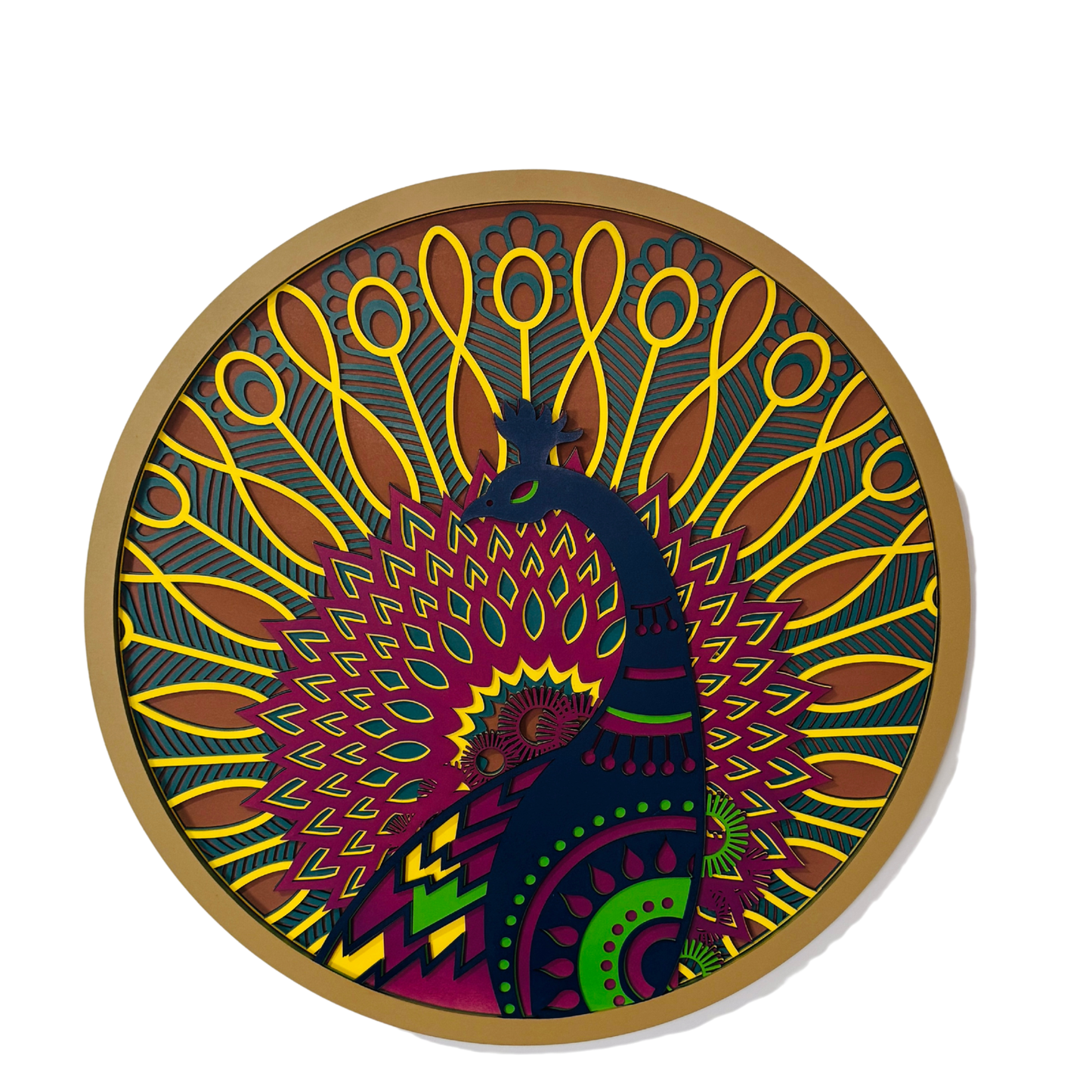 Peacock Mandala Art