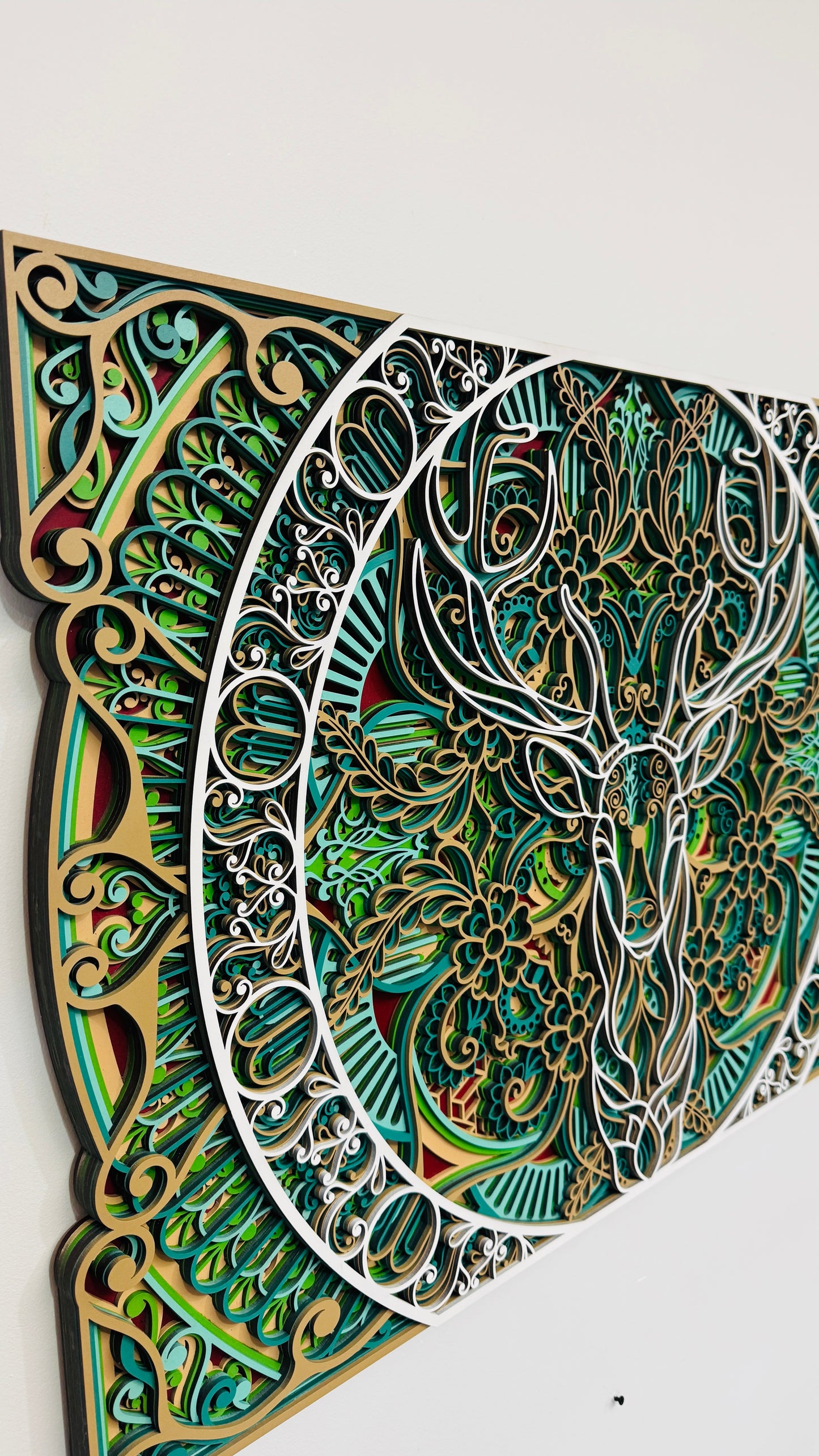 Spirit of the Forest Mandala Art