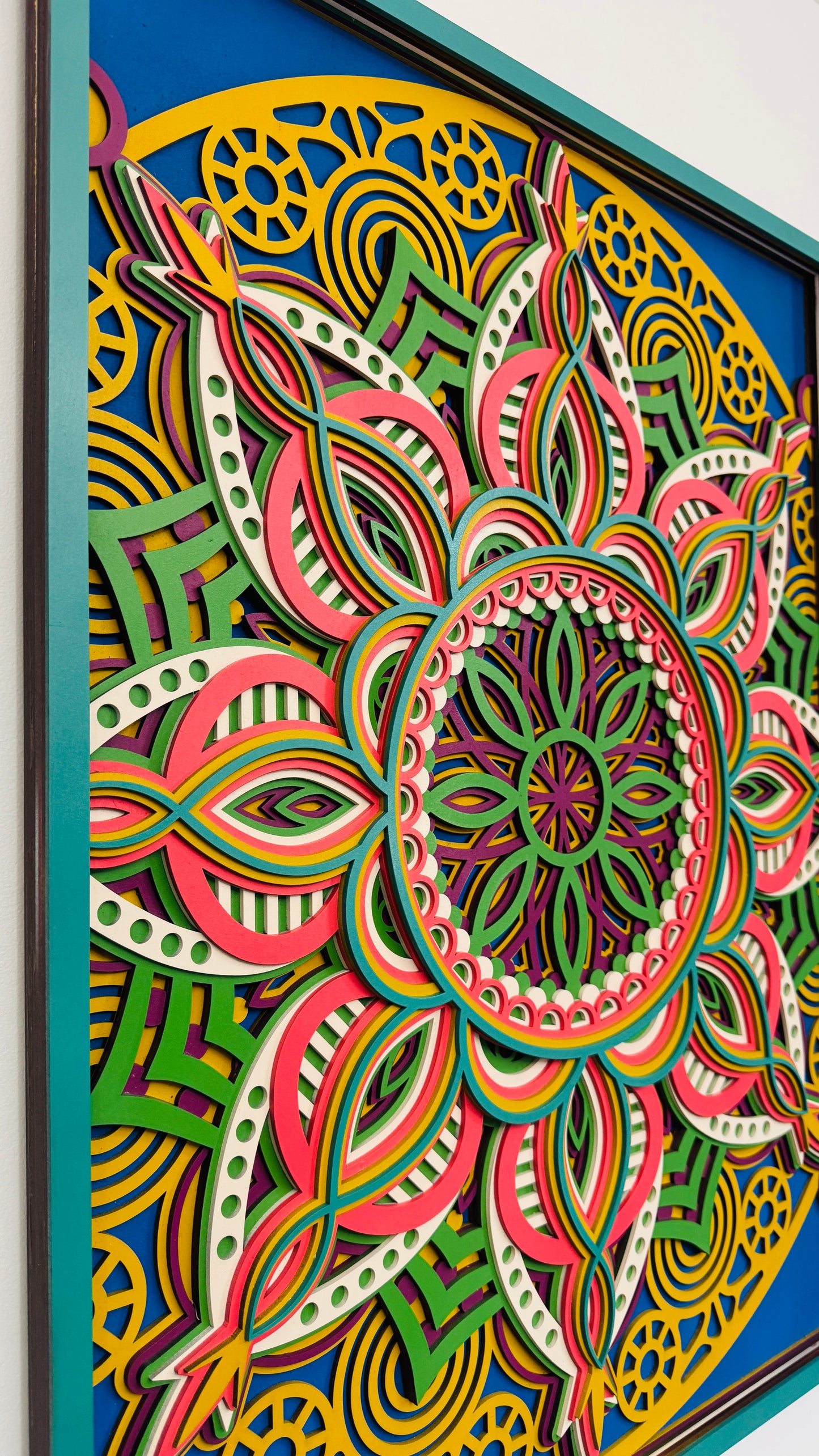 Mandala Flower Wall Art