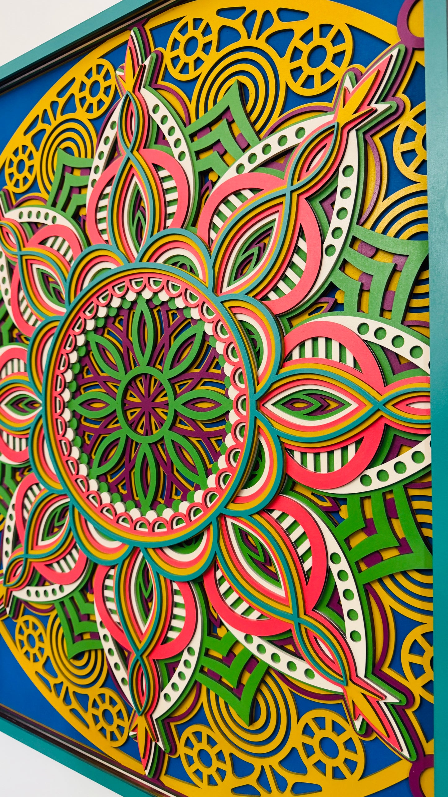 Mandala Flower Wall Art