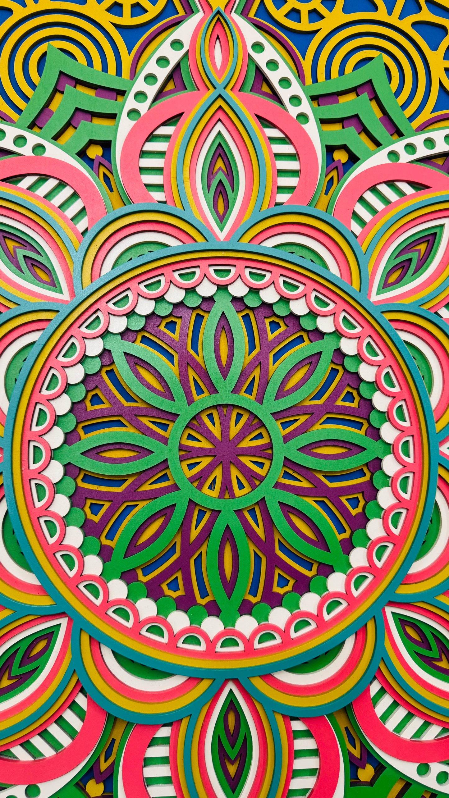 Mandala Flower Wall Art