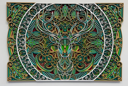 Spirit of the Forest Mandala Art