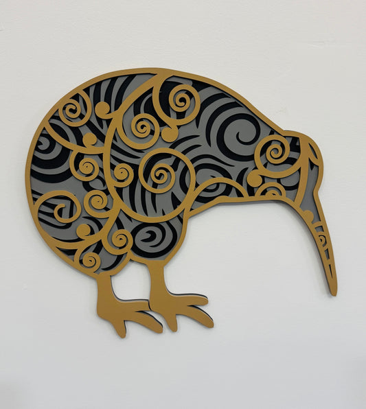 Kiwi Bird Mandala
