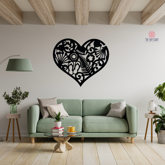 Kiwiana Heart Wall Art