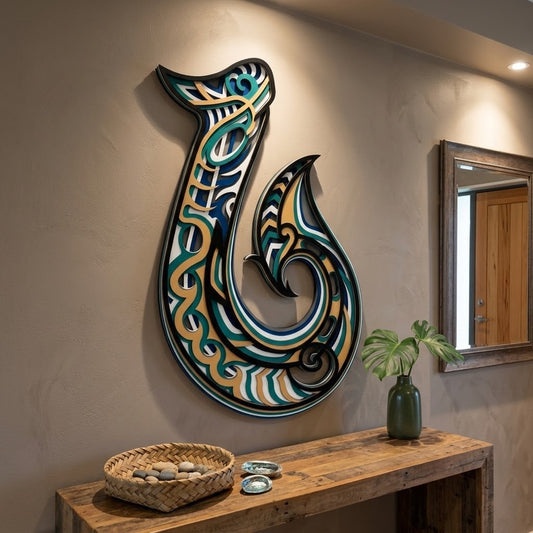 Mandala Fish Hook Decor