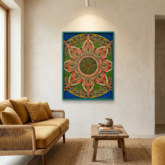Mandala Flower Wall Art