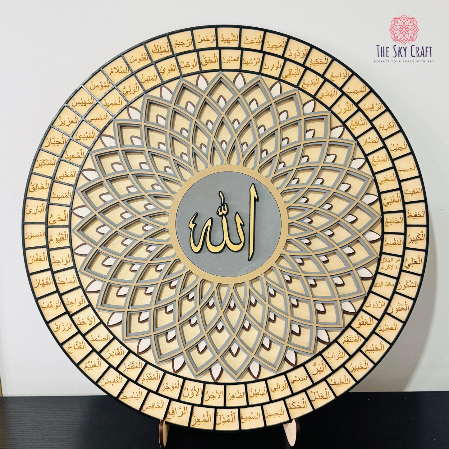 Spiritual Round Multilayer Mandala Wall Art