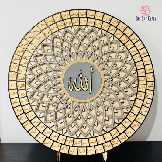 Spiritual Round Multilayer Mandala Wall Art