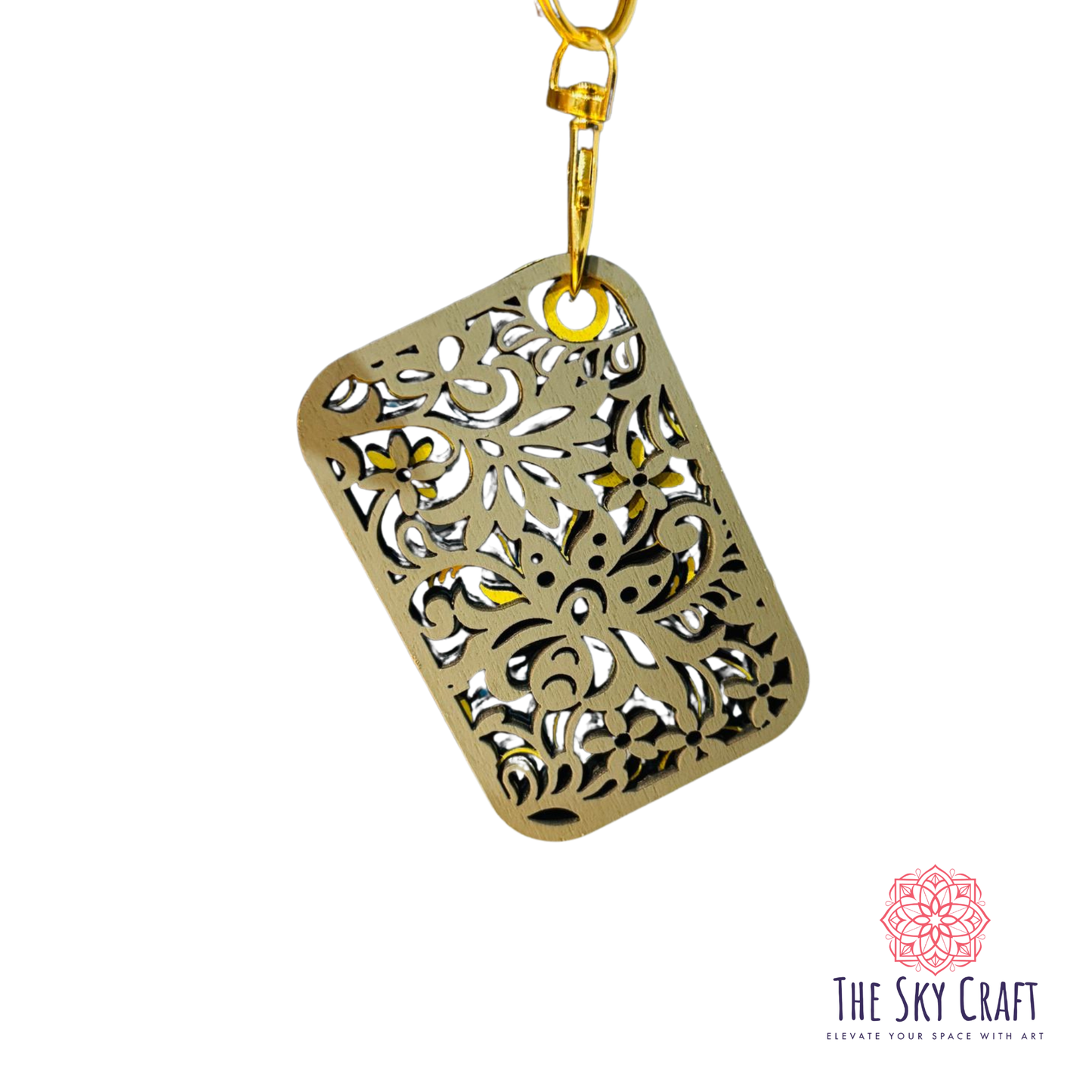 Mandala inspire keychain