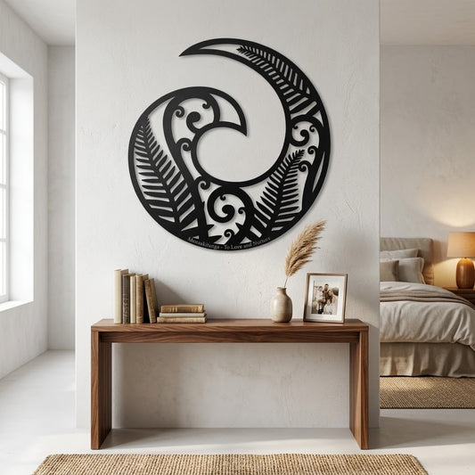 Aotearoa Koru wall Art
