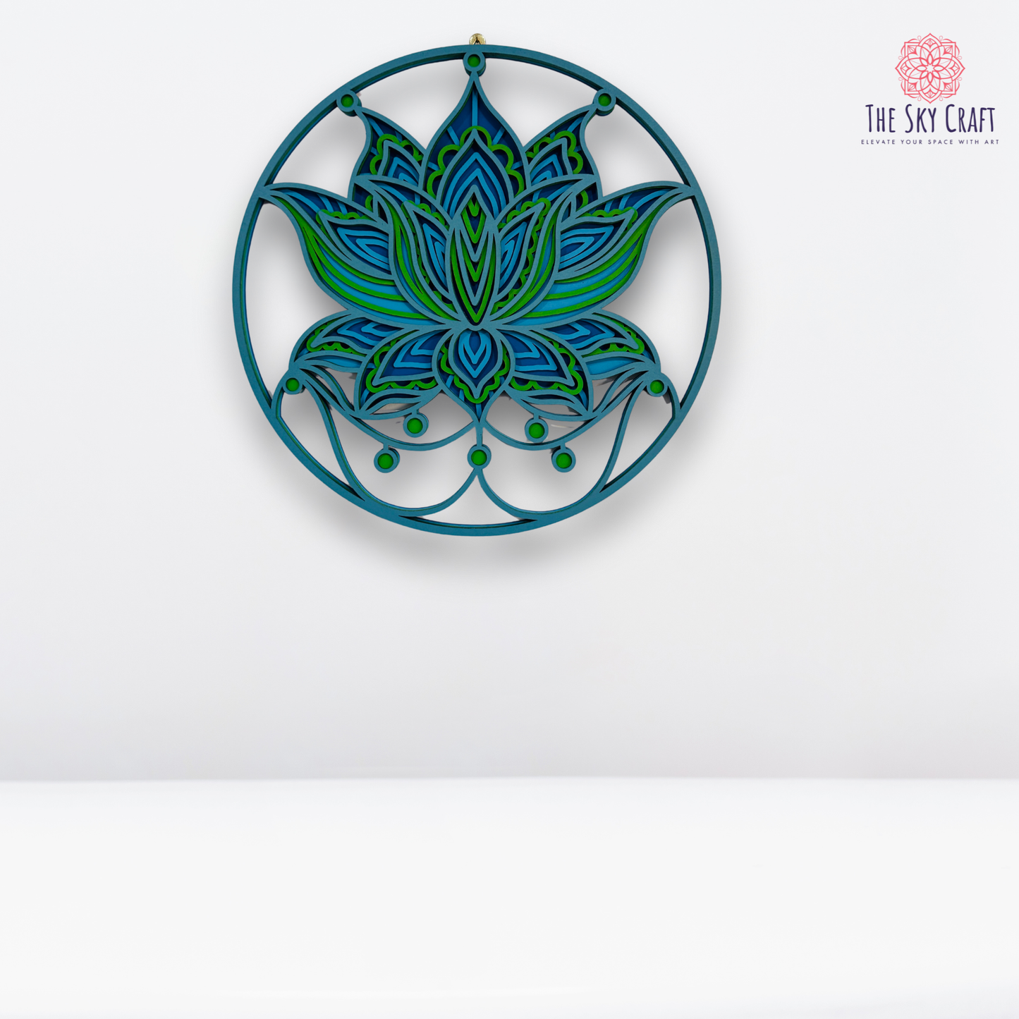 Lotus Mandala Wall Art