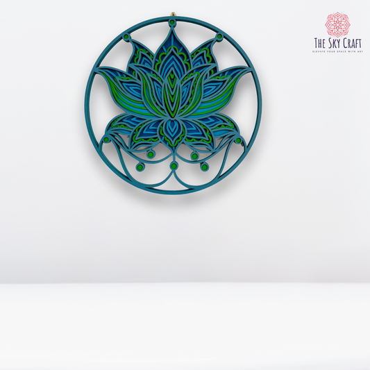 Lotus Mandala Wall Art