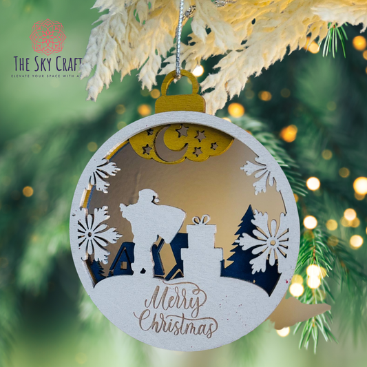 Santa Christmas ornament